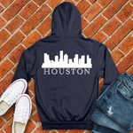 Houston on my back Alternate Hoodie Image