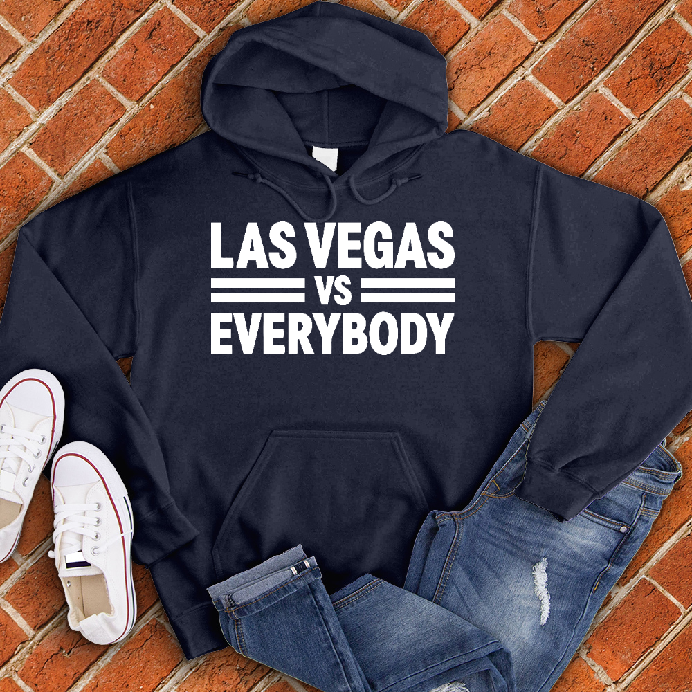 Las Vegas Vs Everybody Alternate Hoodie Hoodie tshirts.com Classic Navy L 