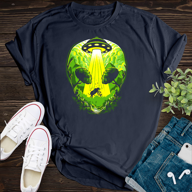 Alien Abduction T-shirt Image