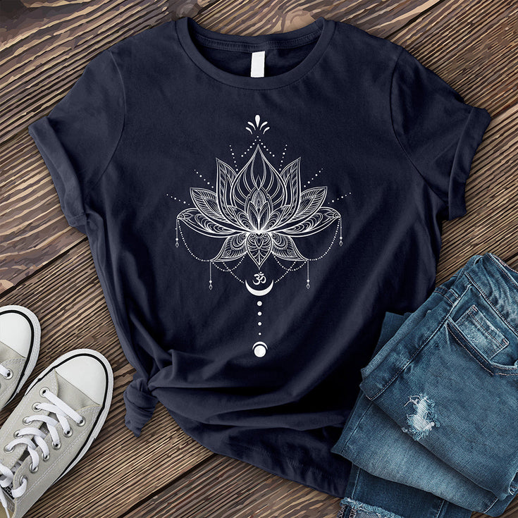 Lotus Om T-Shirt Image