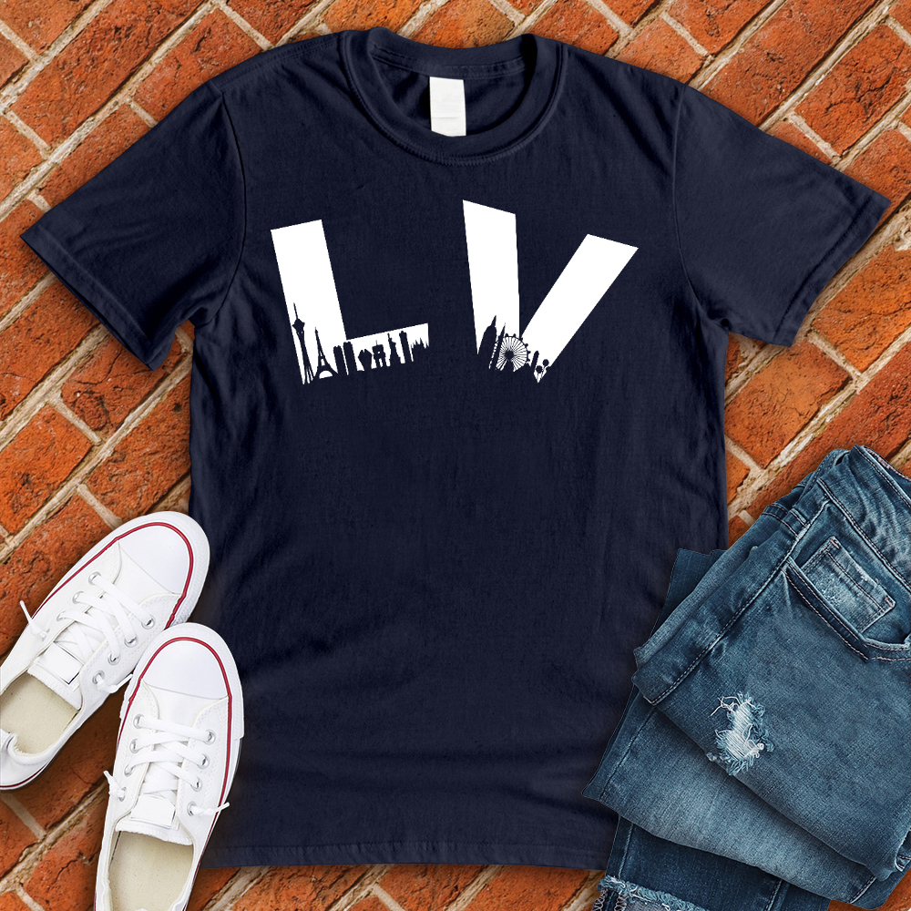 LV Curve Alternate T-Shirt T-Shirt tshirts.com Navy L 