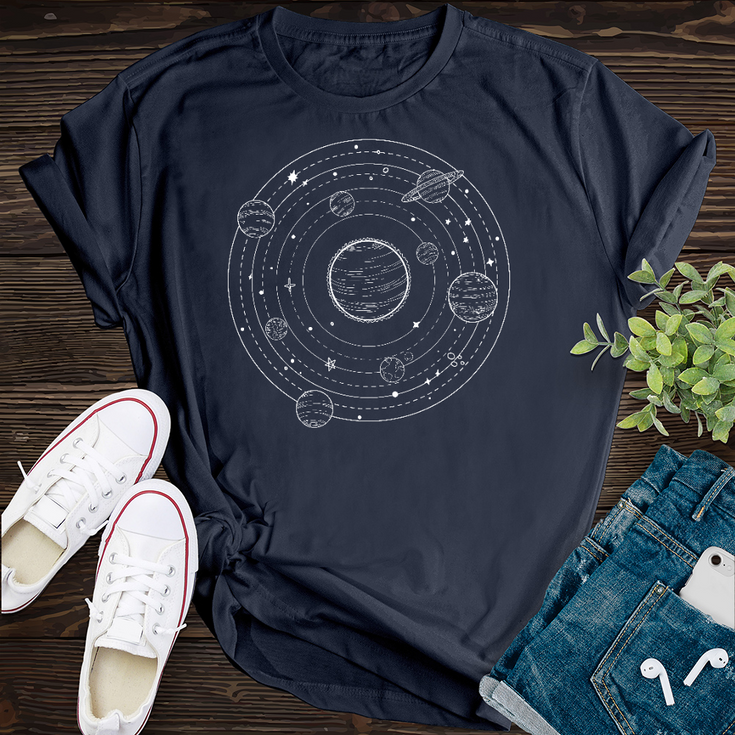 Solar System T-Shirt Image