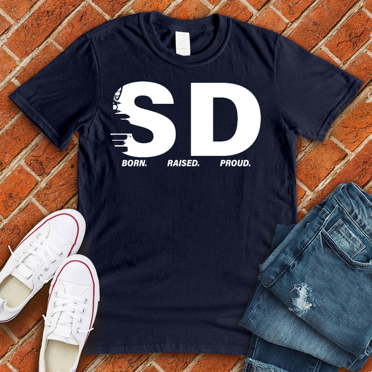 SD Born Raised Proud Alternate T-Shirt Image
