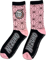 Demon Slayer Nezuko Character Pattern Anime Crew Socks Image