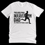 Philadelphia Marathon Dad T-Shirt Image