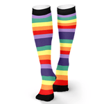 Rainbow Knee High Socks Image
