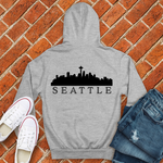 Seattle on my back Hoodie Image