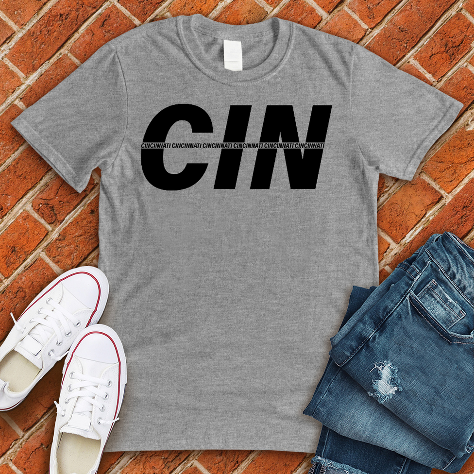 CIN Stripe T-Shirt Image
