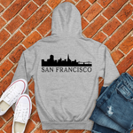 San Fran on my back Hoodie Image