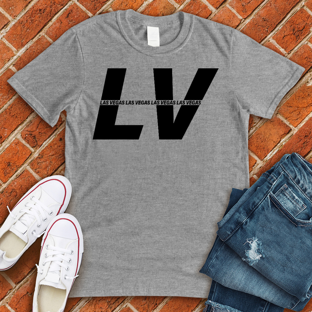 LV Stripe T-Shirt T-Shirt tshirts.com Athletic Heather L 