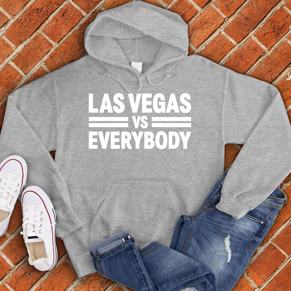 Las Vegas Vs Everybody Alternate Hoodie Hoodie tshirts.com Grey Heather L 