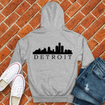 Detroit on my back Hoodie Image