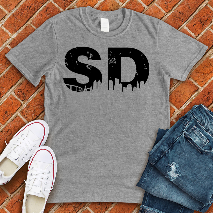 SD City Line T-Shirt Image