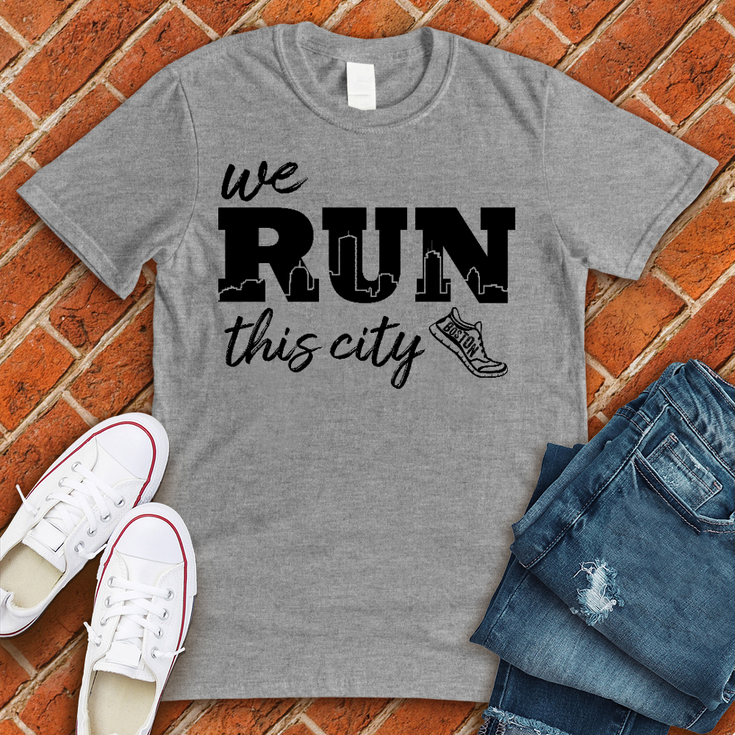 Boston Run this city T-Shirt Image