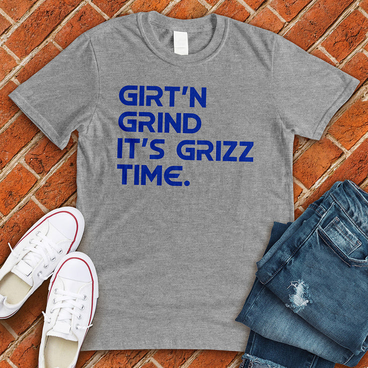 Grit N Grind It's Grizz Time T-Shirt Image