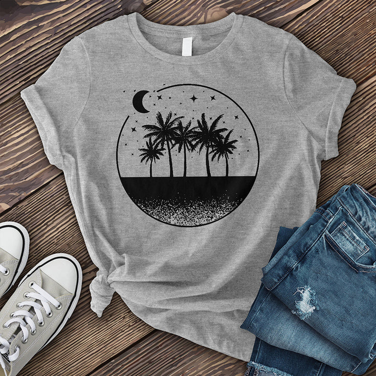 Tropical Moon T-Shirt Image