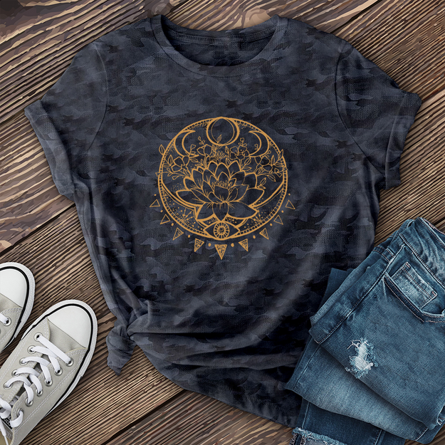 Third Eye Lotus Storm T-Shirt Image