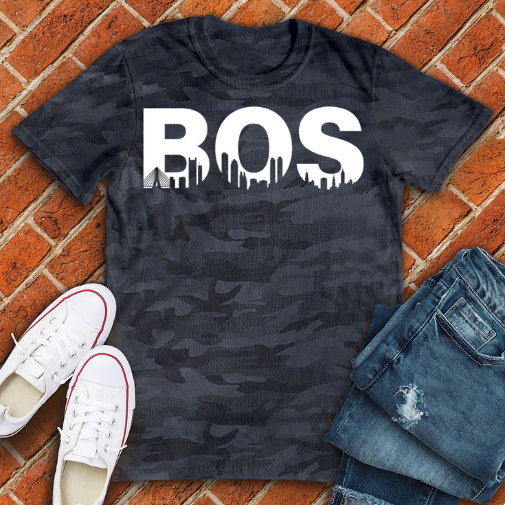 BOS Storm Camo T-Shirt Image