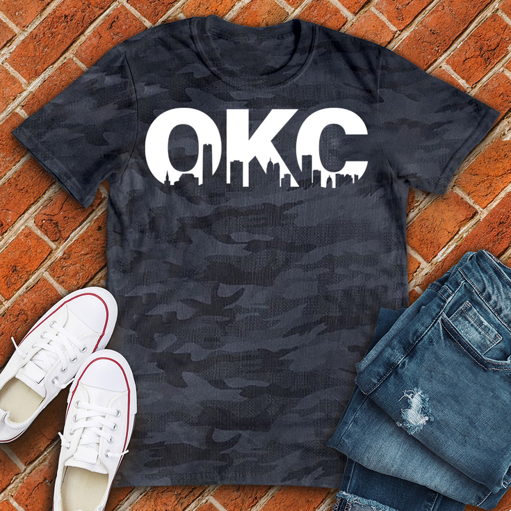 OKC Storm Camo T-Shirt Image