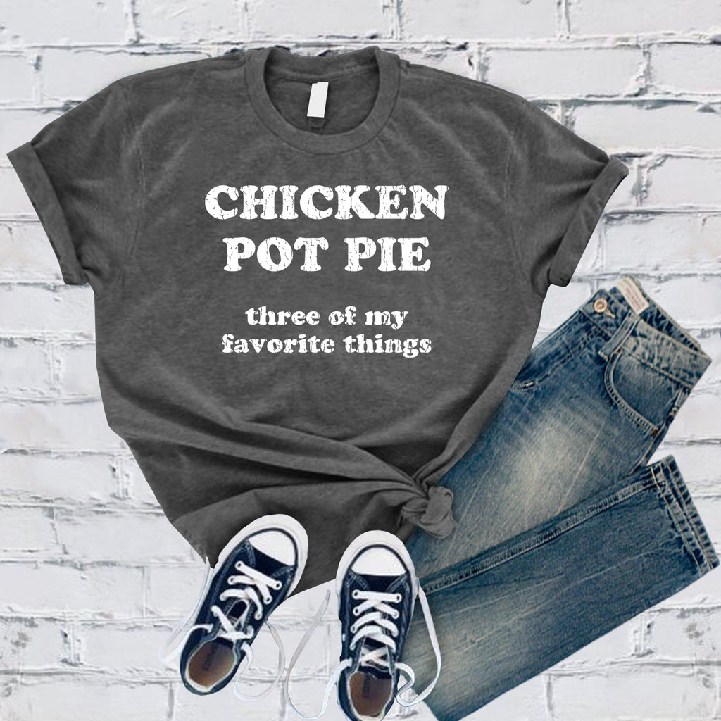 Chicken Pot Pie T-Shirt T-Shirt Tshirts.com Asphalt S 