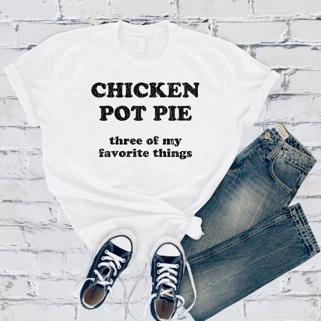 Chicken Pot Pie T-Shirt T-Shirt Tshirts.com White S 