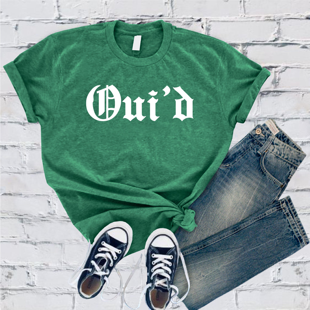 Oui'd T-Shirt T-Shirt Tshirts.com Heather Kelly S 