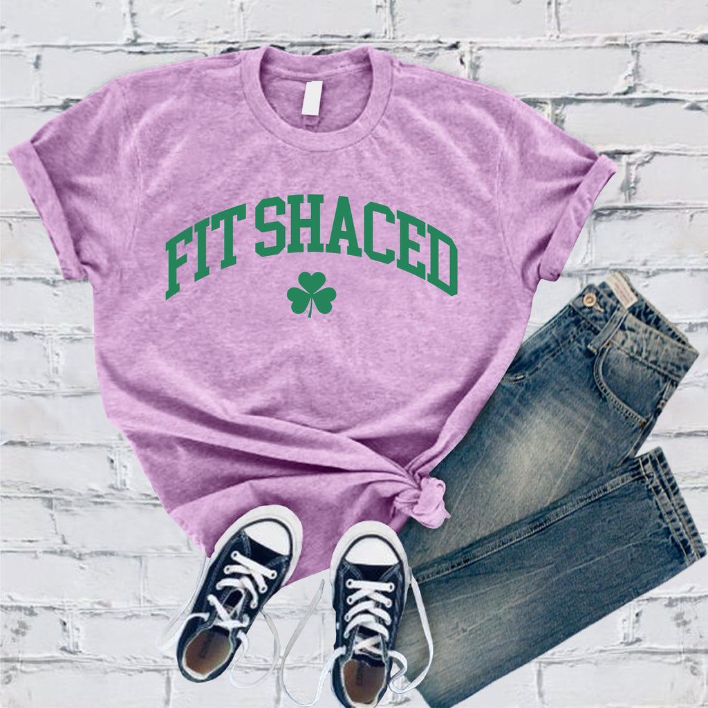 Fit Shaced T-Shirt T-Shirt tshirts.com Heather Prism Lilac S 