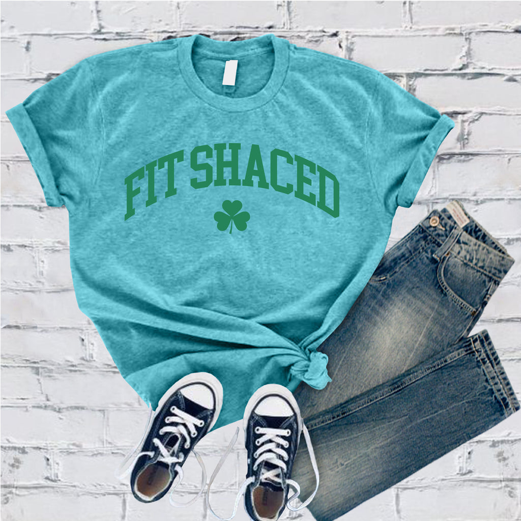 Fit Shaced T-Shirt T-Shirt tshirts.com Turquoise S 