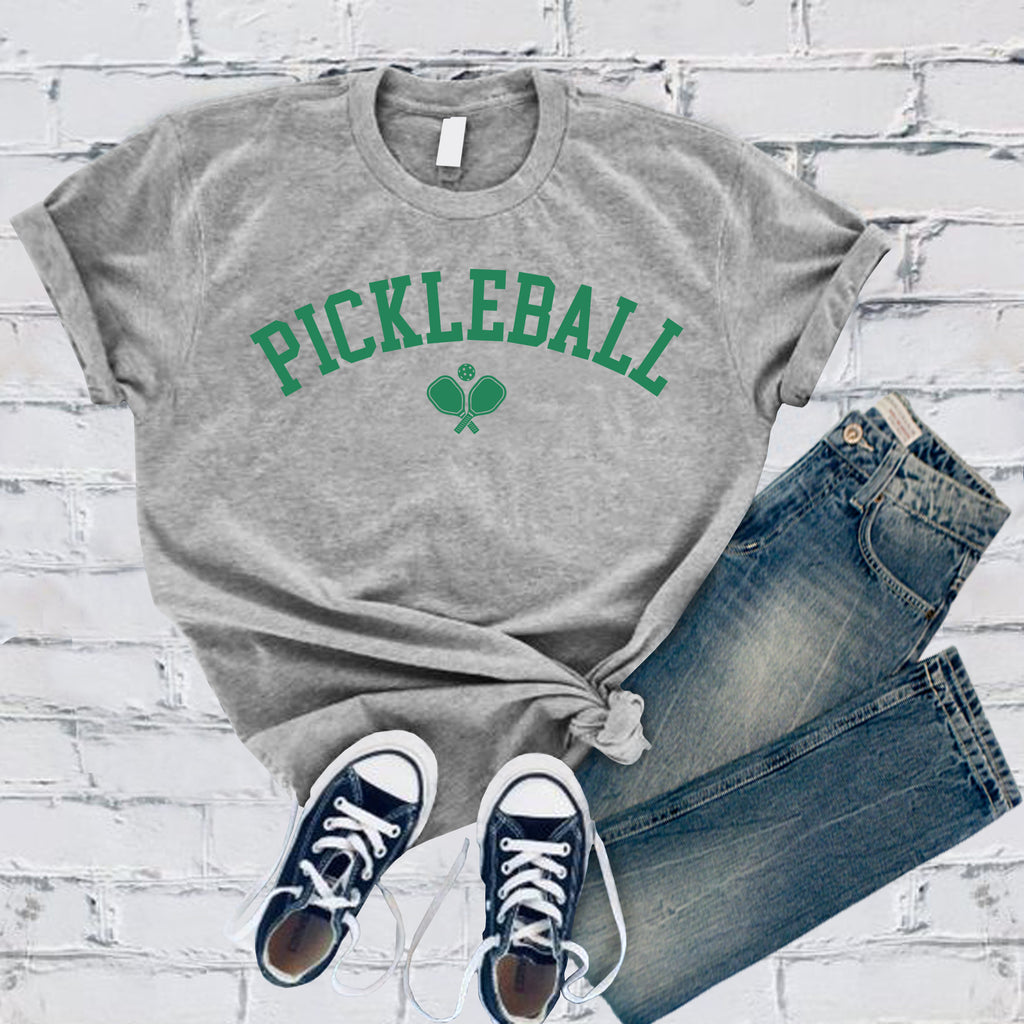 Pickleball and Racquets T-Shirt T-Shirt Tshirts.com Athletic Heather S 