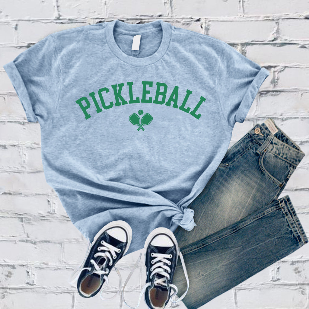 Pickleball and Racquets T-Shirt T-Shirt Tshirts.com Baby Blue S 