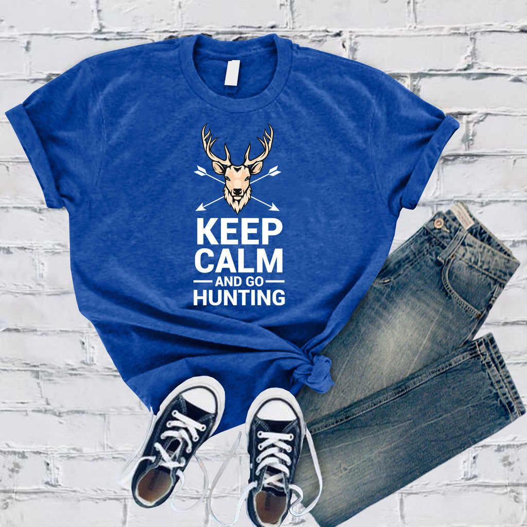 Keep Calm And Go Hunting T-Shirt T-Shirt tshirts.com True Royal S 