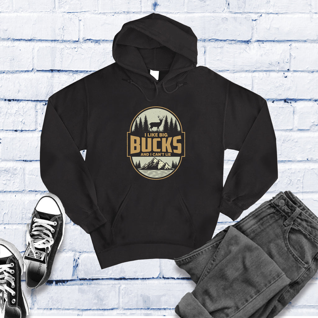 I Like Big Bucks And I Cannot Lie Hoodie Hoodie Tshirts.com Black S 