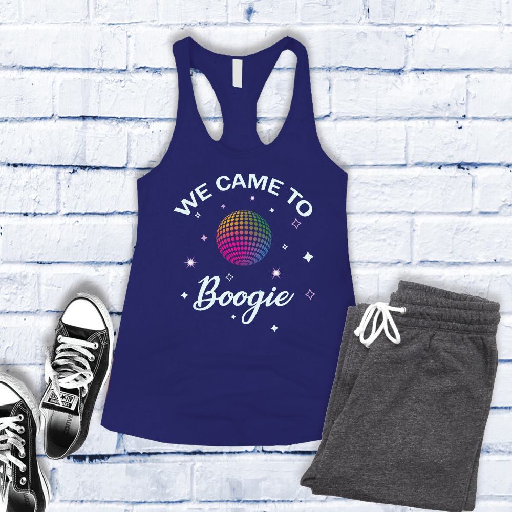 We Came To Boogie Women's Tank Top Tank Top tshirts.com Royal S 