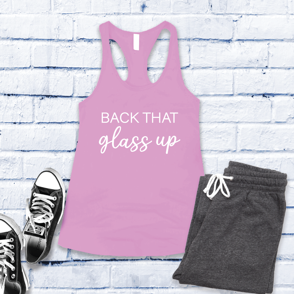 Back That Glass Up Women's Tank Top Tank Top Tshirts.com Lilac S 