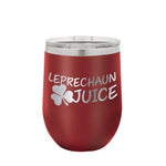 Leprechaun Juice Tumblers 12oz Wine Tumbler Image