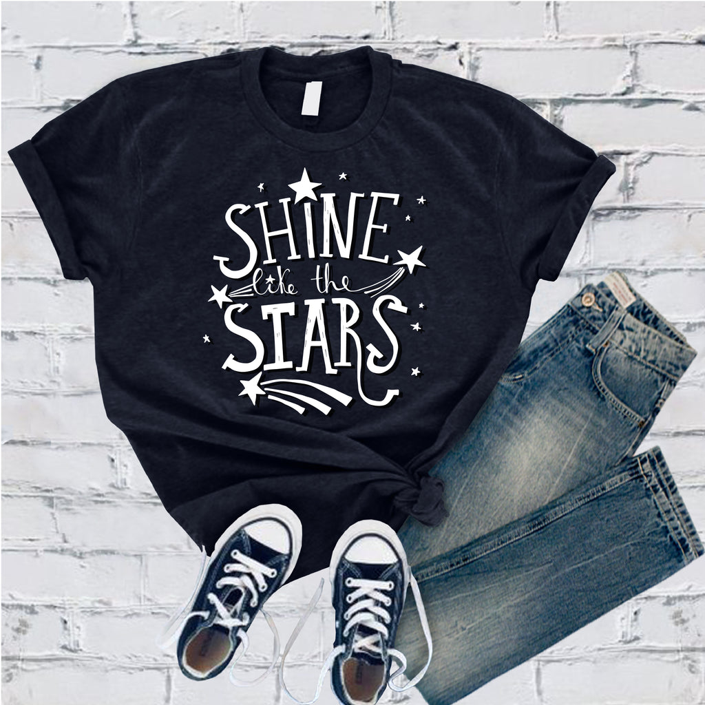 Shine Like The Stars T-Shirt T-Shirt Tshirts.com Navy S 