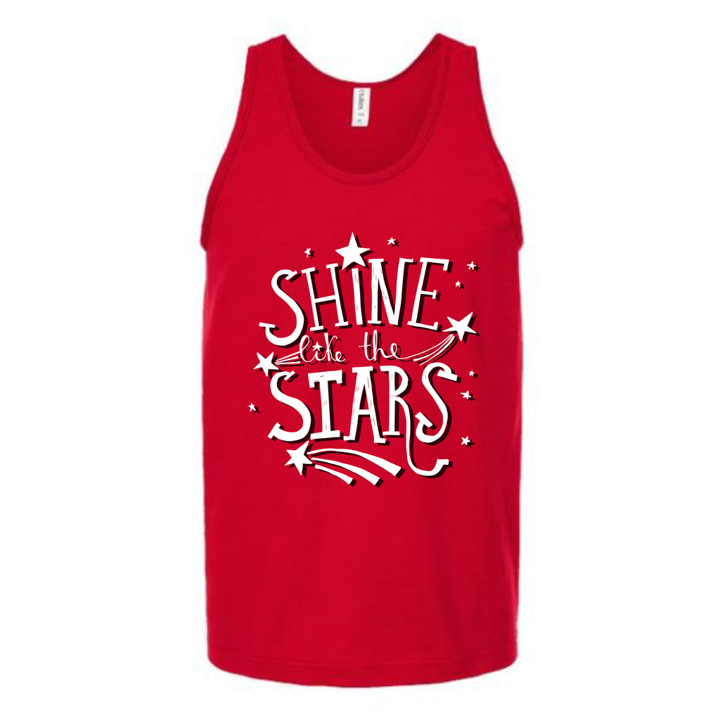 Shine Like The Stars Unisex Tank Top Tank Top Tshirts.com Red S 