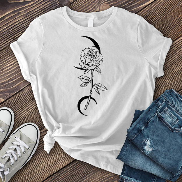 Moon Rose T-Shirt Image