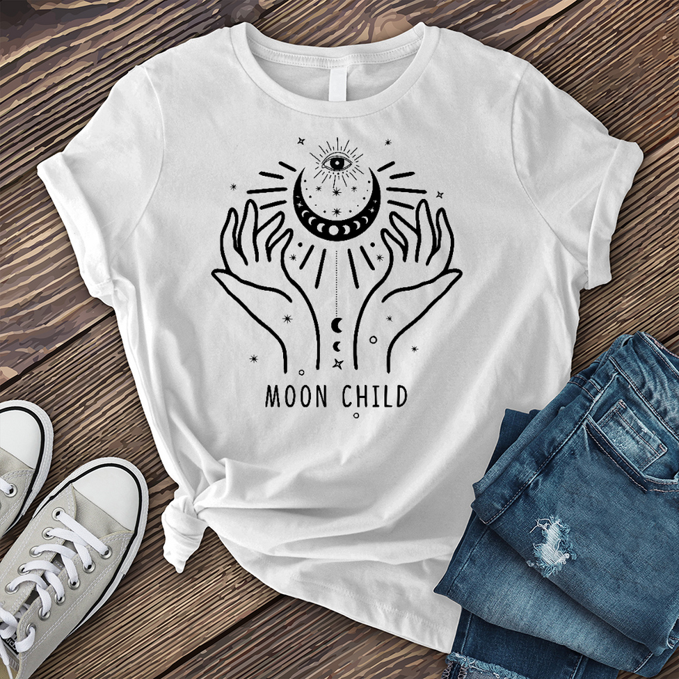 Cradled Moon T-Shirt Image