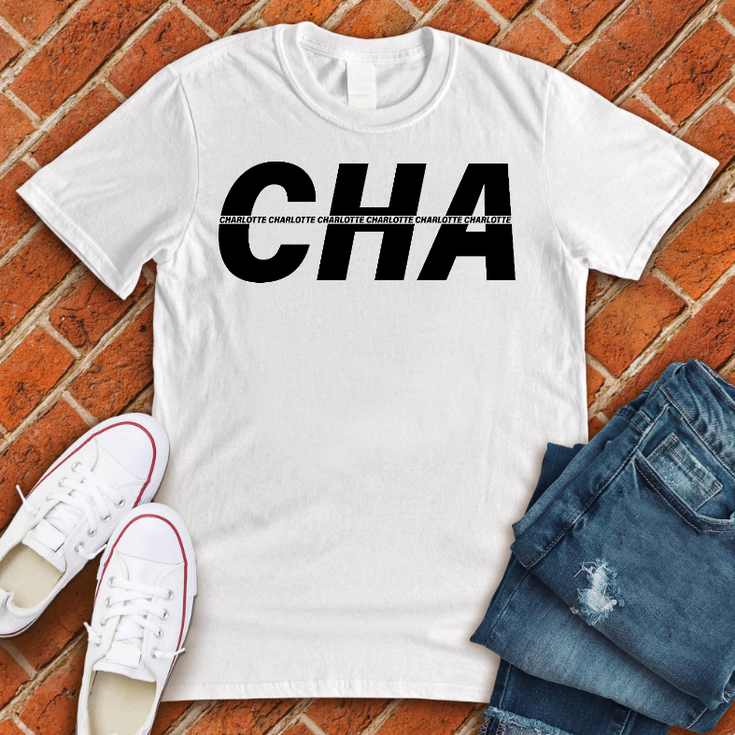 CHA Stripe T-Shirt Image