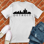 Detroit on my back T-Shirt Image
