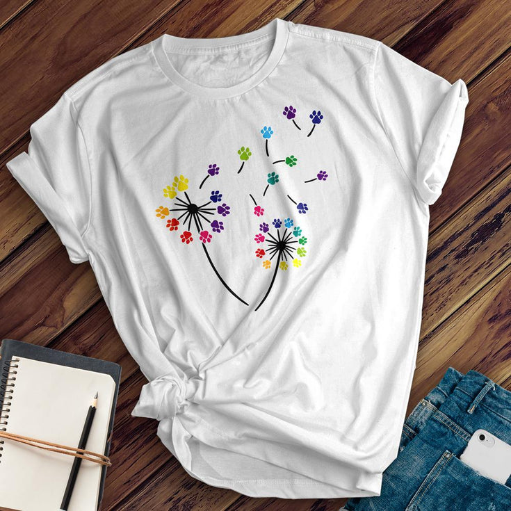 Dandelion Paw T-Shirt Image