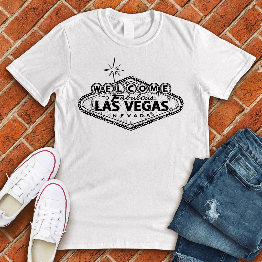 Welcome to Las Vegas T-Shirt T-Shirt tshirts.com White L 