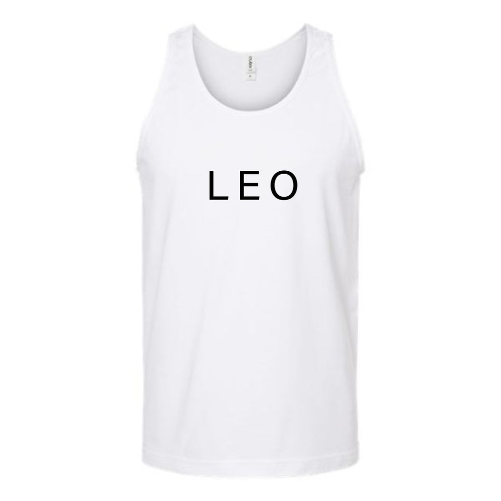 Leo Unisex Tank Top Tank Top tshirts.com White S 