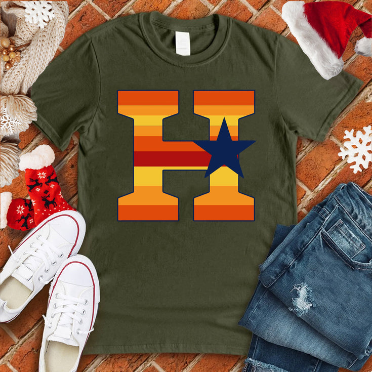 H Star Christmas T-Shirt Image
