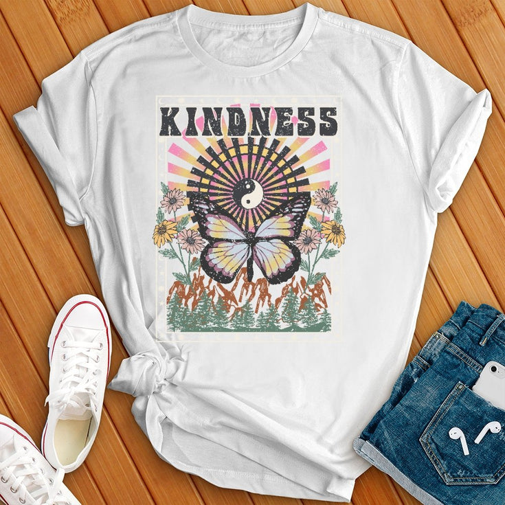 Kindness Nature Hippie T- Shirt Image