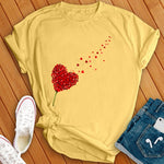Rose Hearts T-Shirt Image