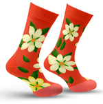 Winter Warm Flower Socks Image