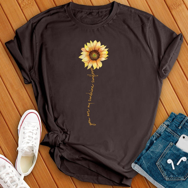 You are My Sunshine Sunflower T-Shirt Image